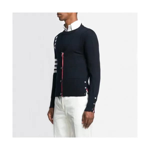 [톰브라운]Thom Browne 2020 Mens Strap Crew-neck Sweate… - 1