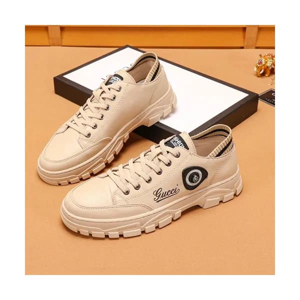Gucci 2019 Mens Leather Sneakers - 구찌 2019 남성용 레더 … - 1