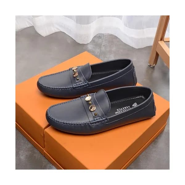 Versace 2020 Mens Leather Loafer - 베르사체 2020 남성용 … - 1