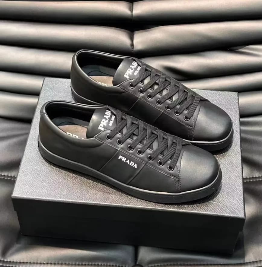 Armani 2023 Mens Leather Sneakers - 알마니 2023 남성용 … - 1