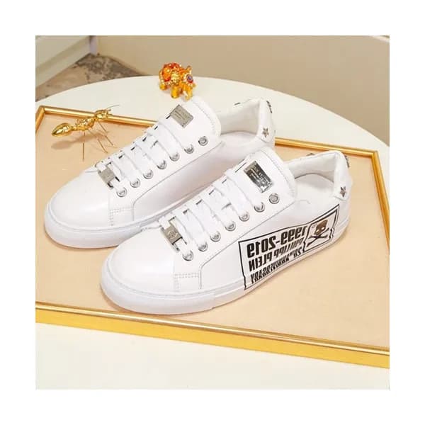 Philipp plein 2020 Mens Leather Sneakers - 필립플레인 … - 1