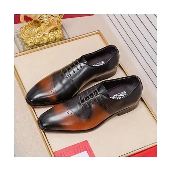 Ferragamo 2020 Mens Leather Oxford Shoes - 페라가모 20… - 1