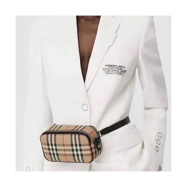 Burberry 2020 Canvas Hip Sack Belt Bag,18cm - 버버… - 1