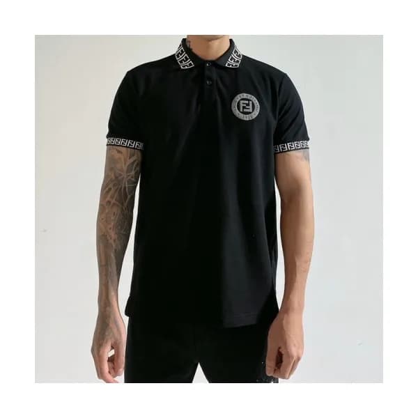 [펜디]Fendi 2020 Mens Logo Casual Short Sleeved Polo… - 1