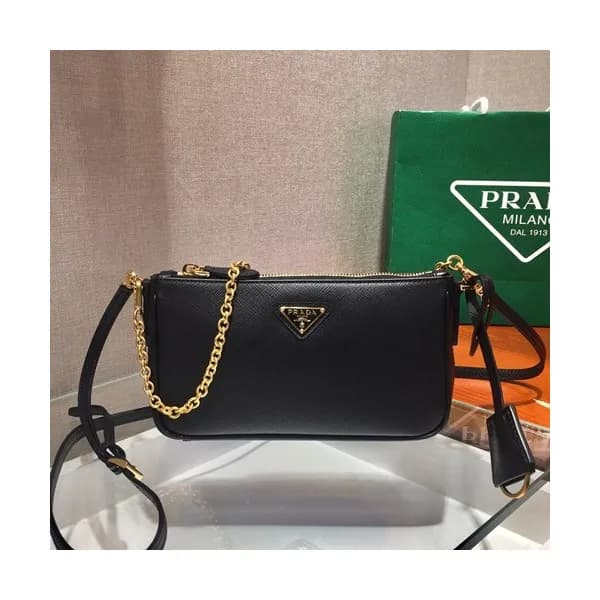 Prada 2020 Women Leather Shoulder Bag ,20CM - 프라다 … - 1