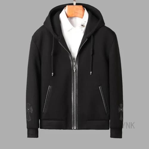 [크롬하츠]Chrome Hearts 2020 Mens Logo Casual Leather … - 1