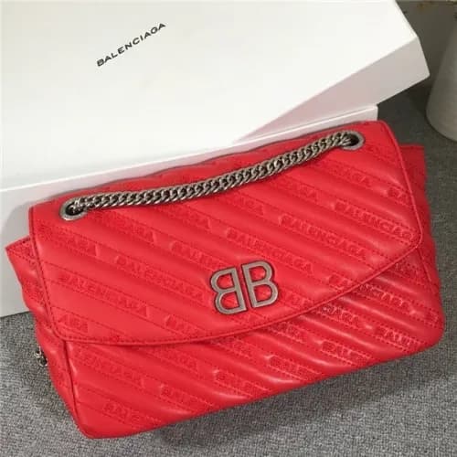 [발렌시아가] Balenciaga 2020 BB Round Shoulder Bag,26c… - 1