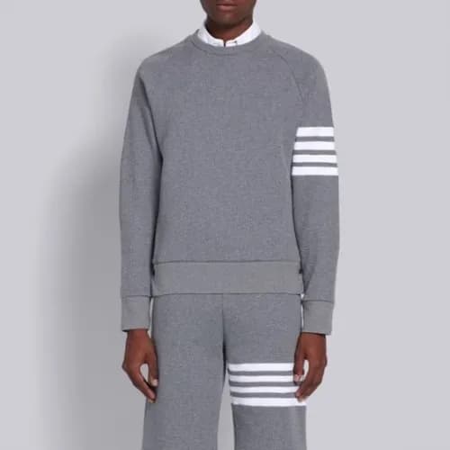 톰브라운 남성 캐쥬얼 맨투맨 - Thom Browne Mens Round Tshirts -… - 1