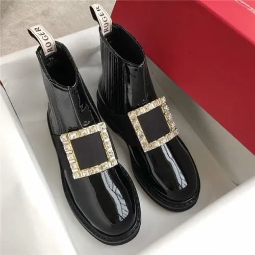 Rogger Vivier 2020 Women's Leather Ankle Boots… - 1