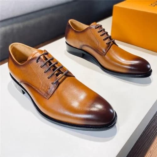 Louis Vuitton 2020 Men's Leather Oxford Shoes … - 1