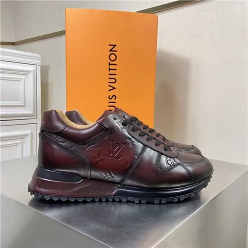Louis Vuitton 2020 Men's Leather Sneakers - 루이… - 1