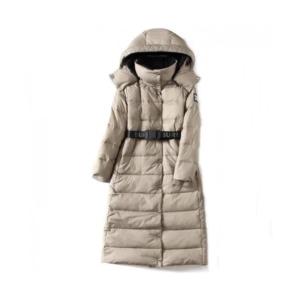 Burberry 2021 Womens Logo Duck Down Long Padding -… - 1