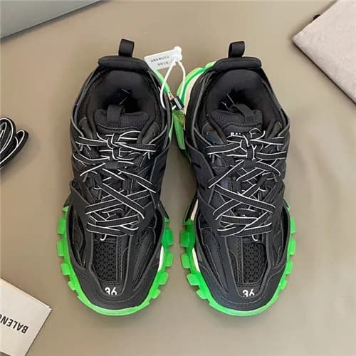 Balenciaga 2021 Women's Leather Sneakers - 발렌시… - 1