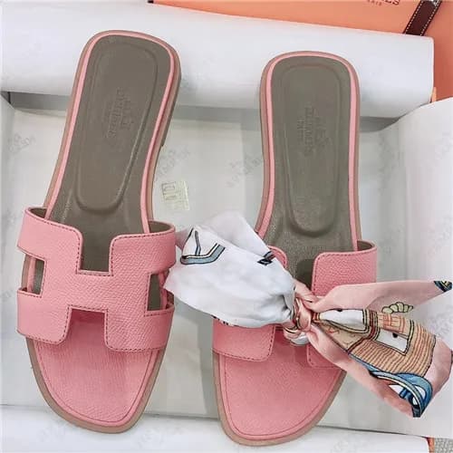 Hermes 2021 Women's Leather Slipper - 에르메스 202… - 1