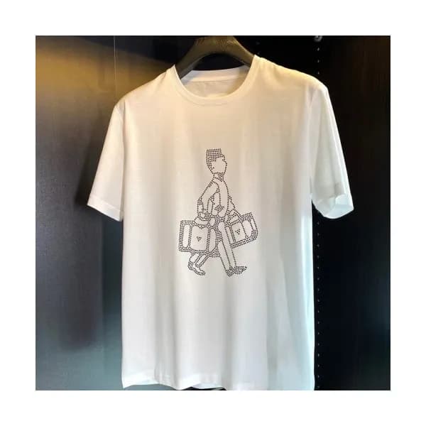 [프라다]Prada 2021 Mm/Wm Basic Logo Short Sleeved Tsh… - 1
