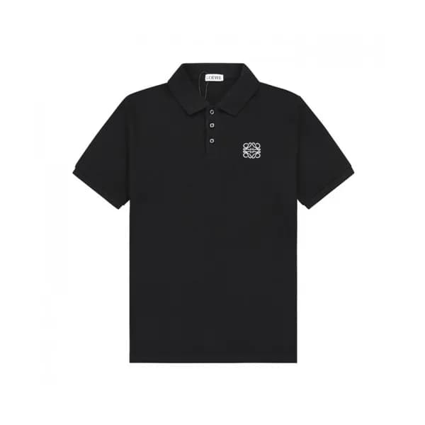 Loewe Mm/Wm Smile Short Sleeved Tshirts Black - 로… - 1