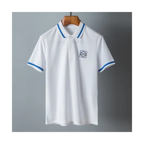 Loewe Mens Smile Short Sleeved Tshirts White - 로에… - 1