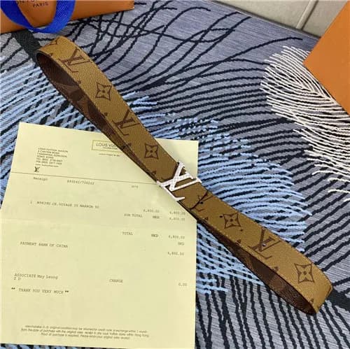 Louis Vuitton 2021 Women's Leather Belt,3.0cm,… - 1