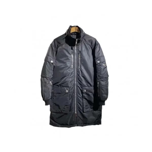 Prada Mm/Wm Logo Casual Jackets Black - 프라다 2021 … - 1