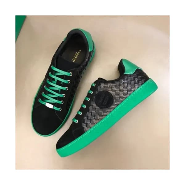 보테가베네타 남성 레더 스니커즈 Size(240 - 270) 블랙 - Bottega Ven… - 1