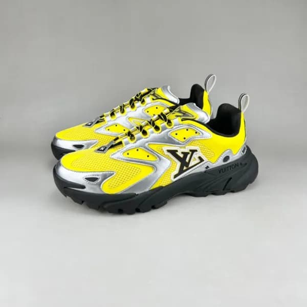 루이비통 남성 옐로우 스니커즈 - Mens Yellow Sneakers - lou05046… - 1