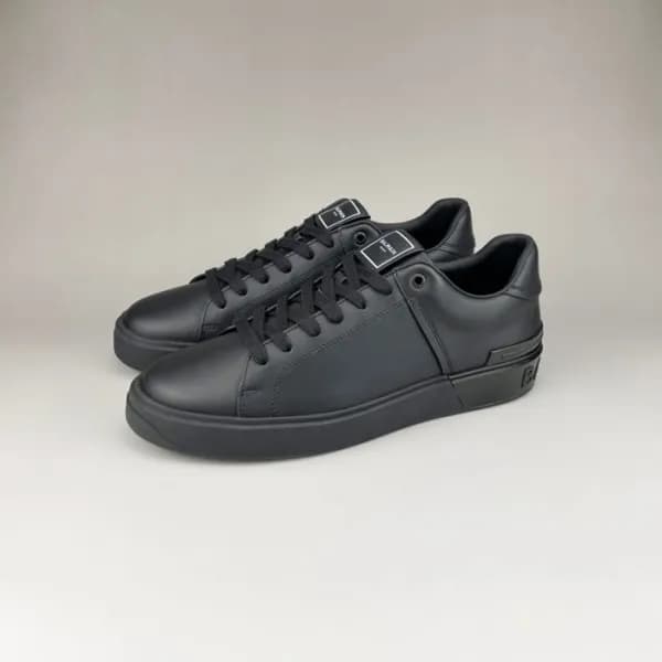 발망 남성 트렌디 블랙 스니커즈 - Mens Black Sneakers - bam0171x - 1
