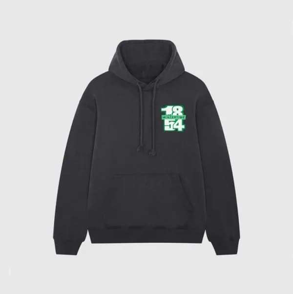 루이비통 남자 베이직 블랙 후드티 - Mens Black Hoodie - lou05247x - 1
