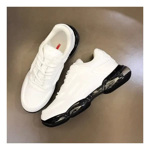 프라다 남성 화이트 스니커즈 - Prada Mens White Sneakers - pr29… - 1
