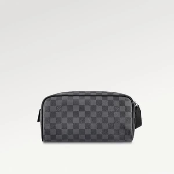 루이비통 남성 모노그램 블랙 핸드백 - Louis vuitton Mens Black Han… - 1