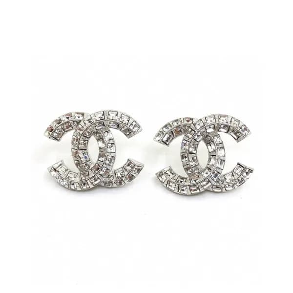 샤넬 여성 화이트 골드 이어링 - Chanel Womens White Gold Earri… - 1