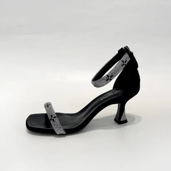 루이비통 여성 블랙 하이힐 - Louis vuitton Womens Black High-h… - 1