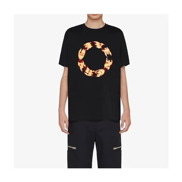지방시 남성 블랙 반팔티 - Givenchy Mens Black Tshirts - gi33… - 1