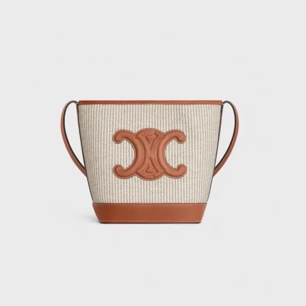 셀린느 여성 베이지 버킷백 - Celine Womens Beige Bucket Bag - … - 1