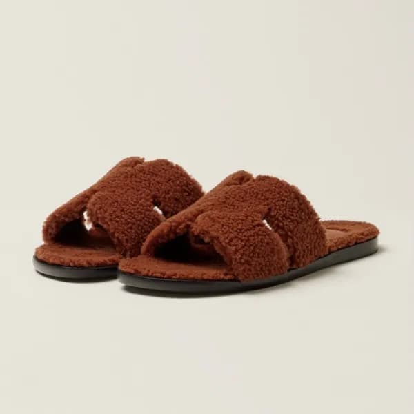 에르메스 남성 브라운 이즈미르 - Hermes Mens Brown Izmir - he539… - 1
