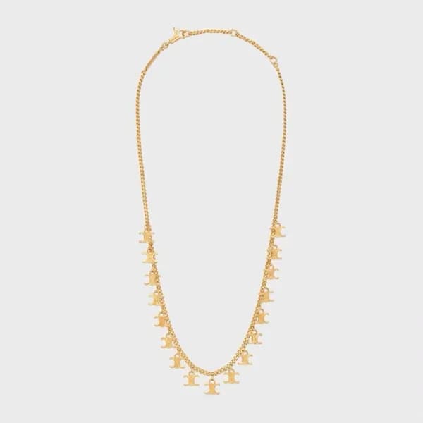 셀린느 여성 골드 목걸이 - Celine Womens Gold Necklace- acc98… - 1