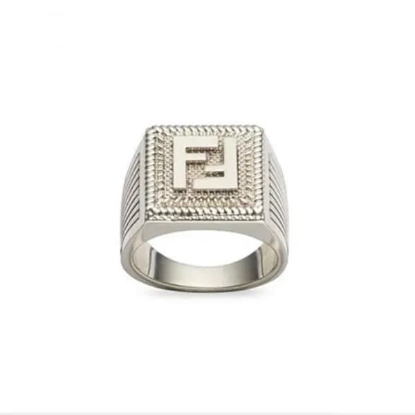펜디 남성 골드 반지 - Fendi Mens Gold Ring - acc1922x - 1
