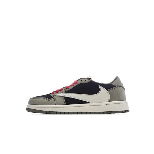 나이키 남/녀 카키 스니커즈 - Nike Air Jordan 1 Low Unisex Sne… - 1