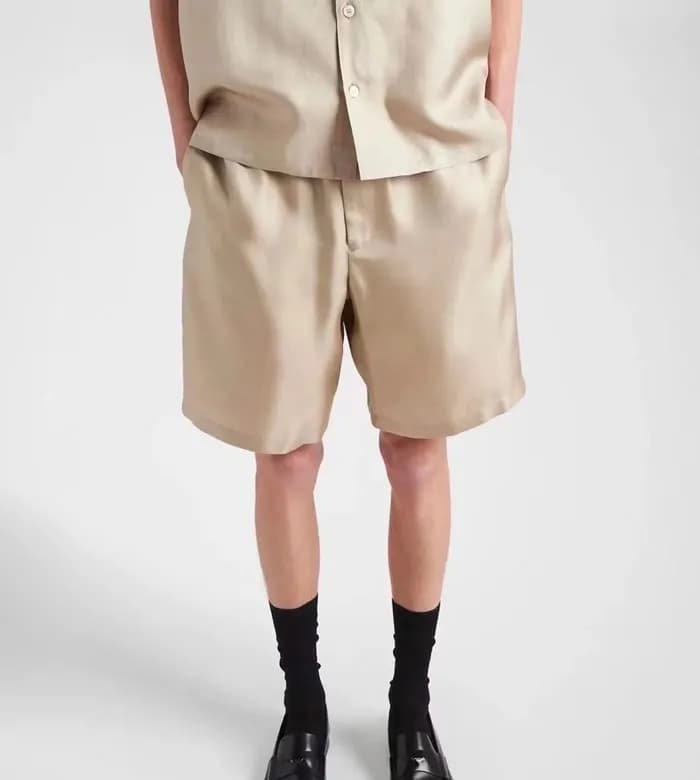 프라다 남성 베이지 반바지 - Prada Mens Biege Half-pants - prc… - 1