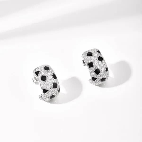 까르띠에 여성 실버 이어링 - Cartier Womens Silver Earrings - … - 1