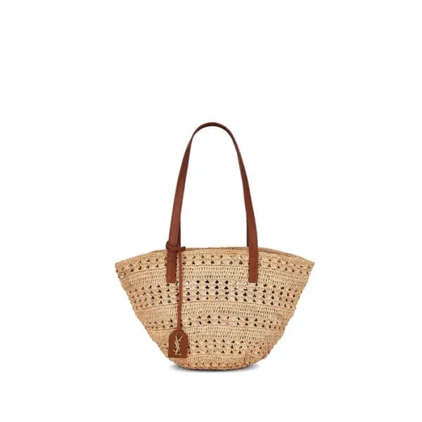 입생로랑 여성 페드로 파니에 라피아 쇼퍼 백 - Saint Laurent Womens Pa… - 1