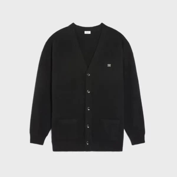 셀린느 남성 브이넥 가디건 - Celine Mens V-neck Cardigan - cec… - 1