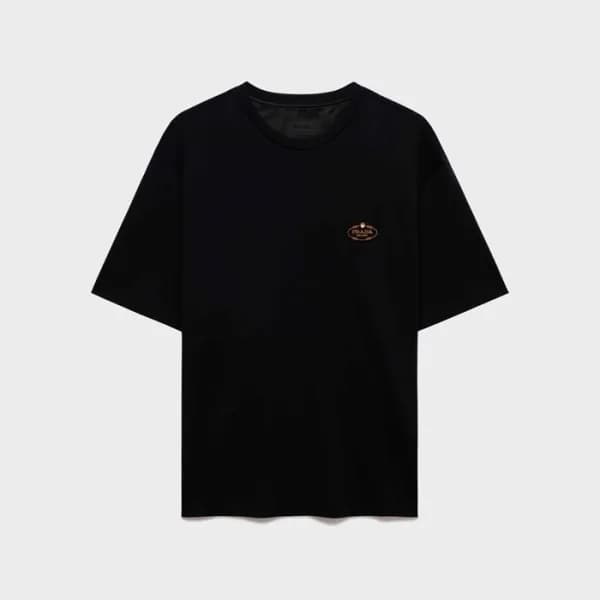 프라다 남성 라운드 반팔티 - Prada Mens Round Tshirt - prc4867… - 1