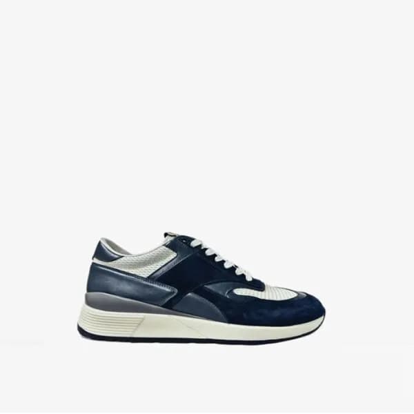 에르메네질도 제냐 남성 트리플 스티치 스니커즈 - Ermenegildo Zegna Mens… - 1