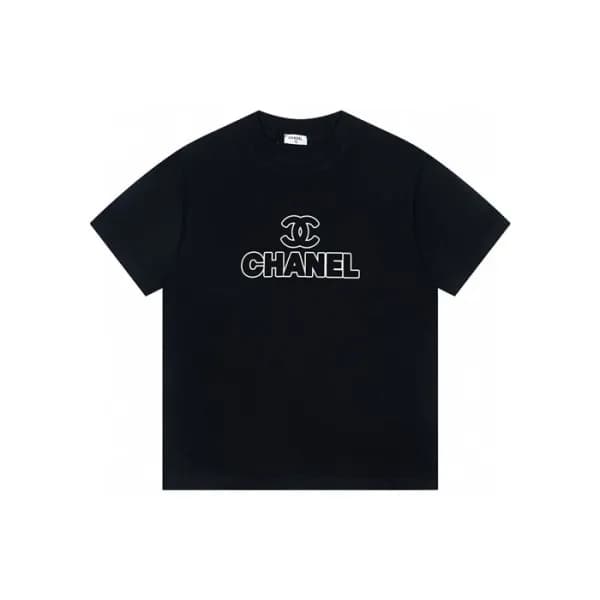 샤넬 남/녀 라운드 반팔티 - Chanel Unisex Round Tshirt - chc6… - 1