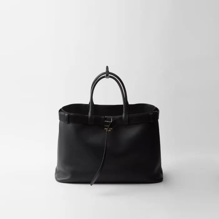 프라다 남성 벨트 나파 가죽 버클 백 2VG126 - Prada Mens Buckle Ba… - 1
