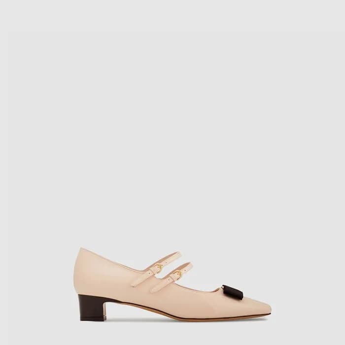 페라가모 여성 바라 보우 메리제인 - Salvatore Ferragamo Womens Va… - 1