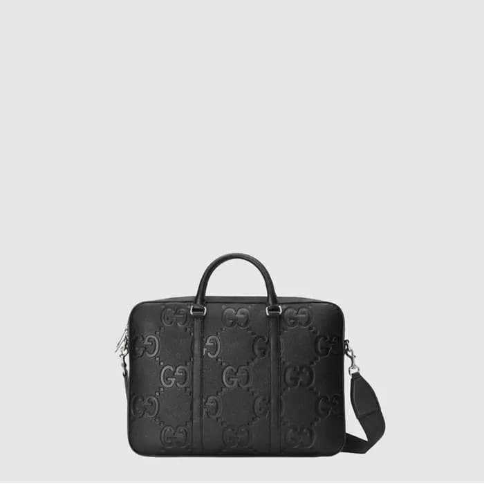 구찌 남성 점보 GG 브리프케이스 - Gucci Mens Jumbo GG Briefcase… - 1