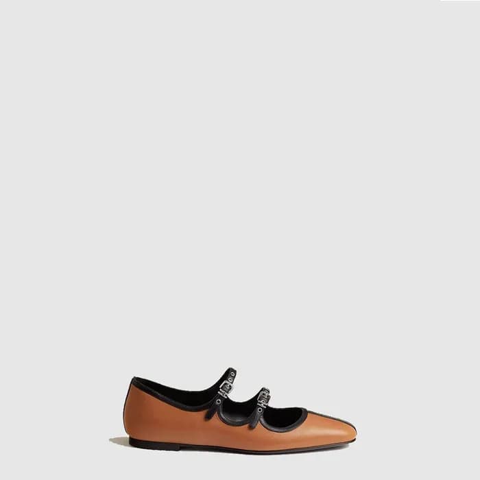 에르메스 여성 Lilia 발레리나 플랫 - Hermes Womens Lilia Baller… - 1