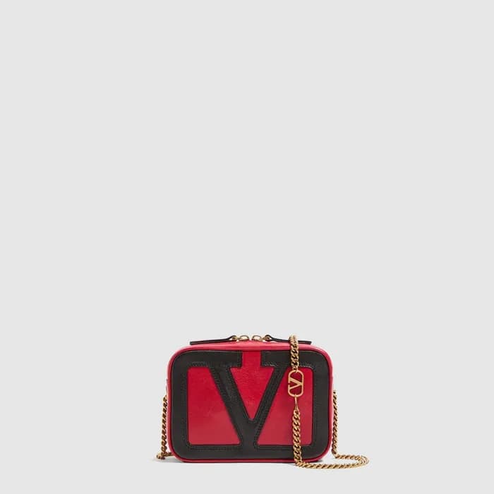 발렌티노 여성 가라바니 비바 슈퍼스타 나파 레더 벨트 백 - Valentino Womens… - 1