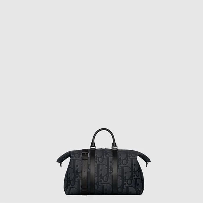 디올 남성 오블리크 위켄더 40 - Dior Mens Oblique Weekender 40… - 1